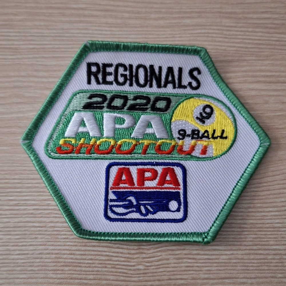 APA Patch 2020 9 Ball SHOOTOUT Regional Participation patch